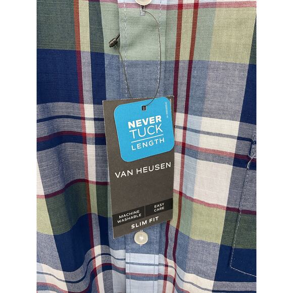 Van Heusen Never Tuck Long Sleeve Shirt – XXL - Picture 4 of 8